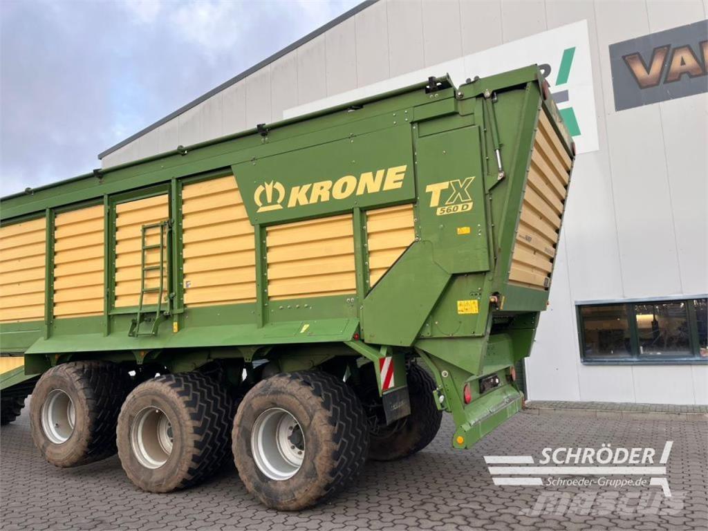 Krone TX 560 D Graantransportwagen