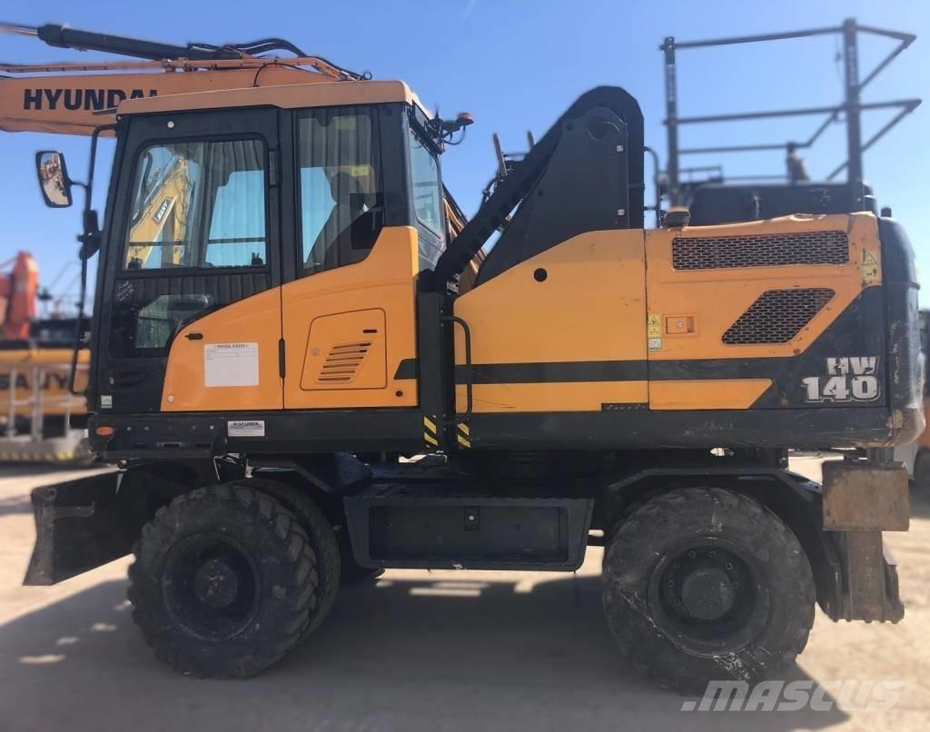 Hyundai HW140 Wielgraafmachines