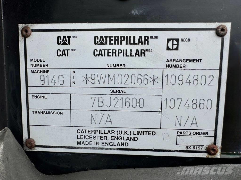 CAT 914 G Wielladers