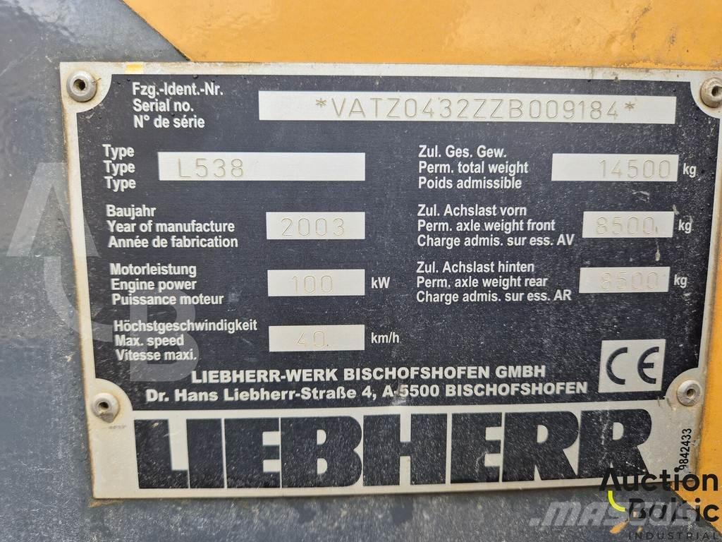 Liebherr L 538 Wielladers
