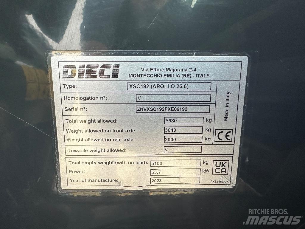 Dieci Apollo 26.6 Verreikers