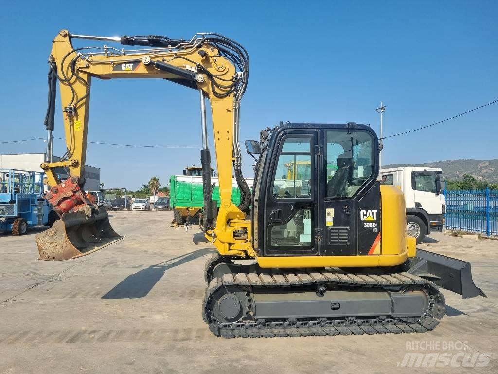 CAT 308 E 2 CR Midigraafmachines 7t - 12t