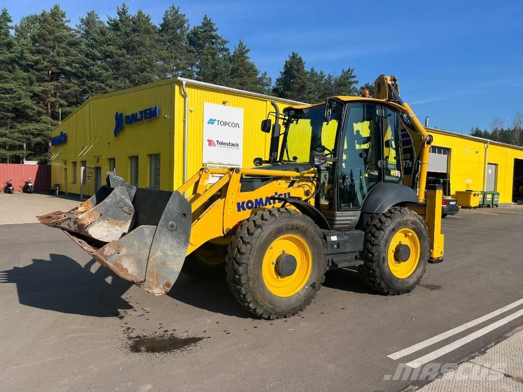Komatsu WB 97 S-8 Graaf-laadcombinaties
