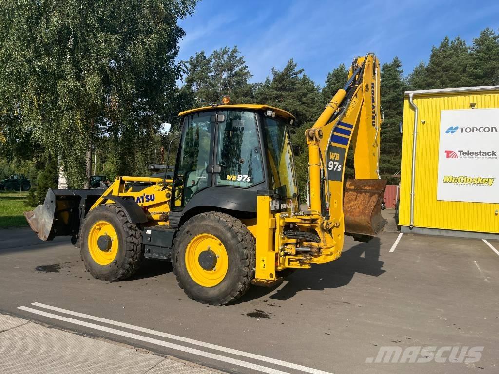 Komatsu WB 97 S-8 Graaf-laadcombinaties