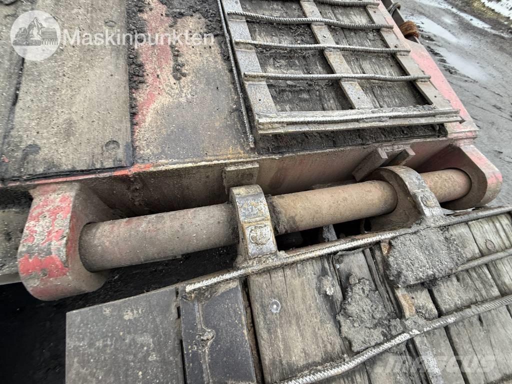 HRD HDA Maskinsläp Dieplader