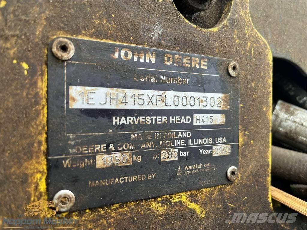 John Deere H415 Boomvelkoppen