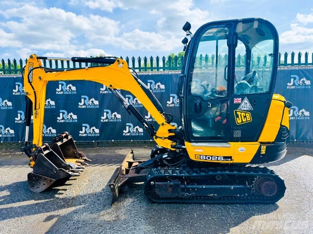 JCB 8026 CTS Minigraafmachines < 7t