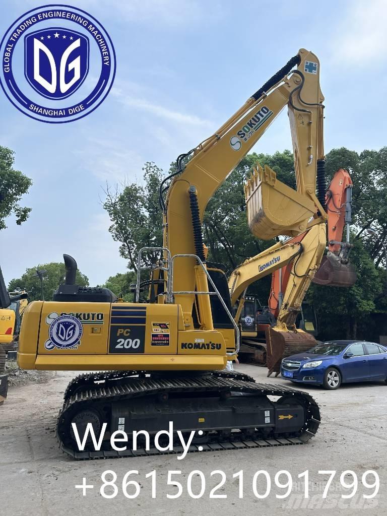 Komatsu PC 200-8 Rupsgraafmachines