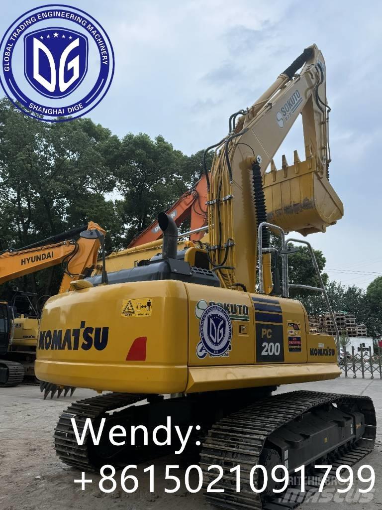 Komatsu PC 200-8 Rupsgraafmachines