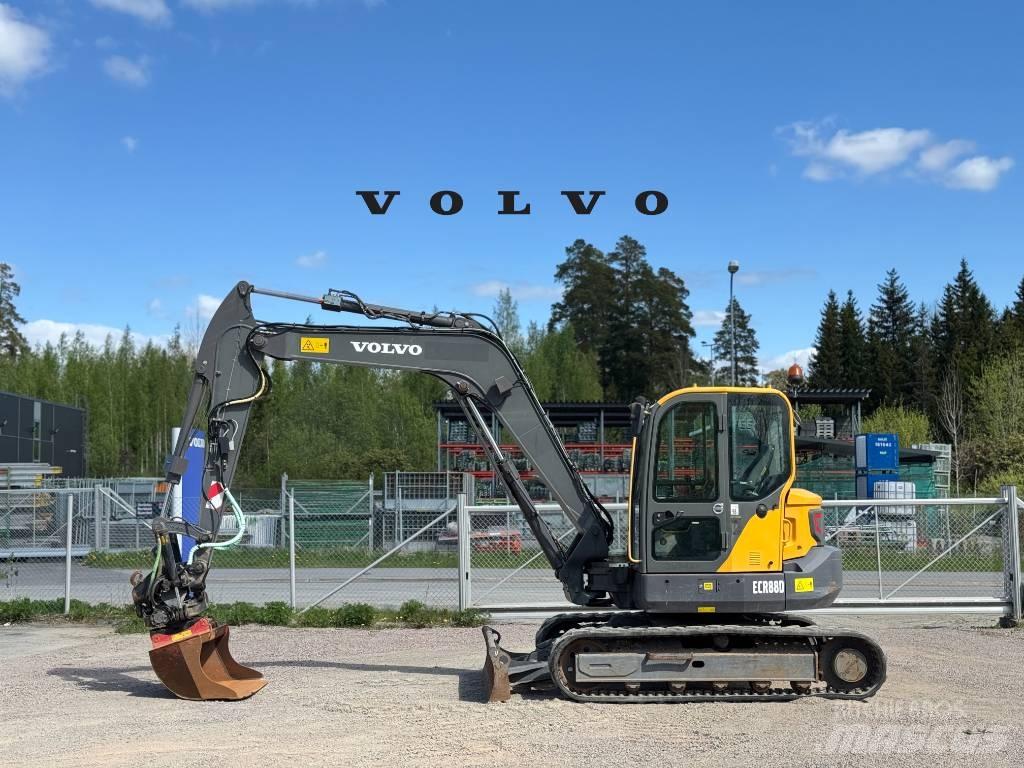 Volvo ECR 88 D Midigraafmachines 7t - 12t