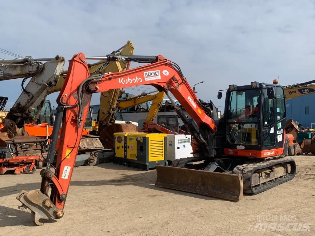 Kubota KX 080-4A Midigraafmachines 7t - 12t