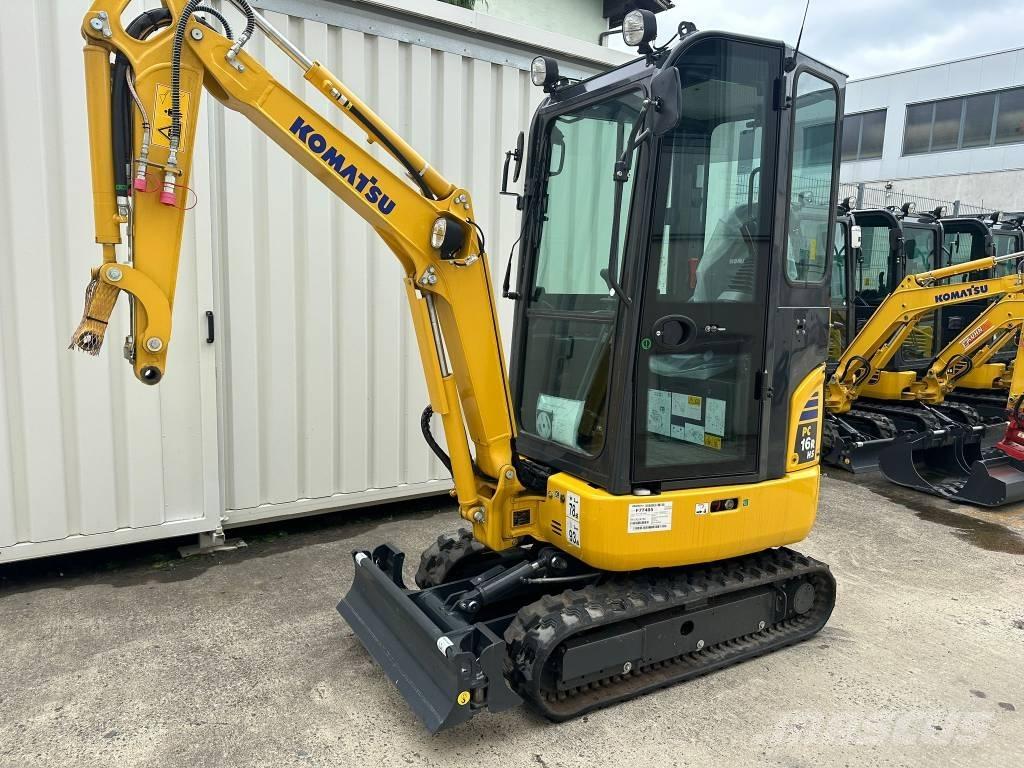 Komatsu PC 16 R-3HS Minigraafmachines < 7t