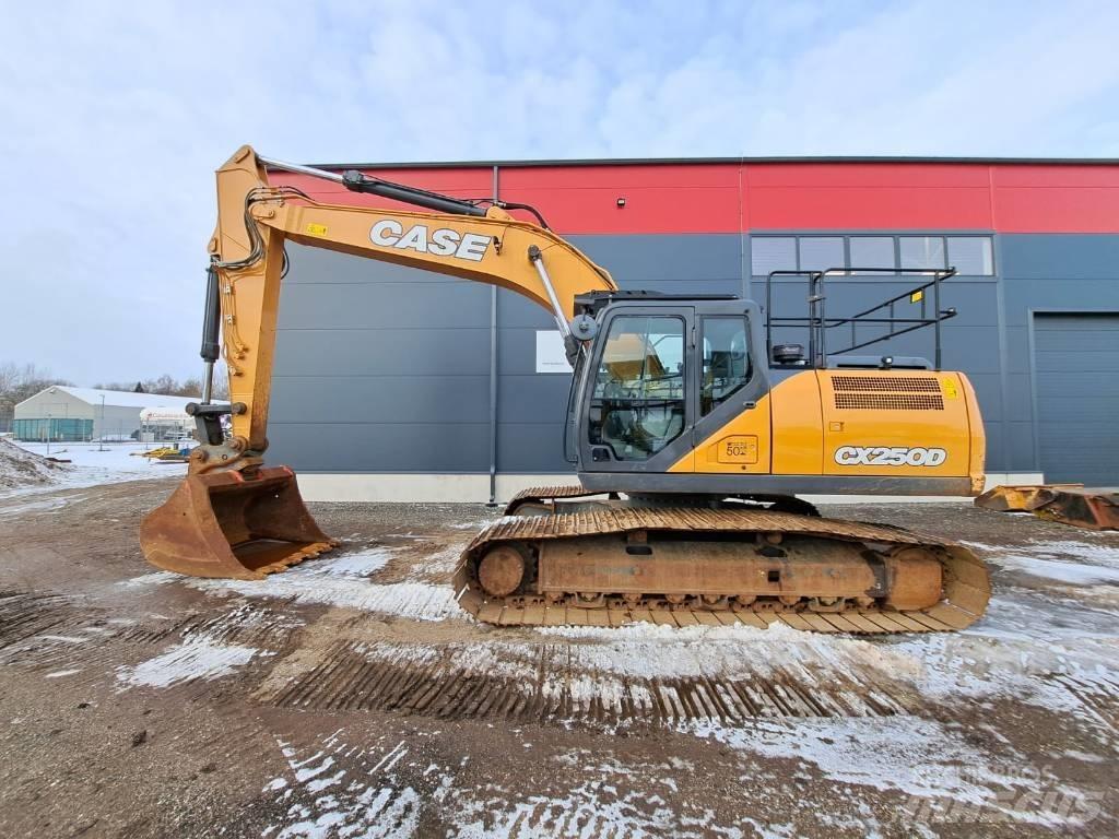 CASE CX 250 D Rupsgraafmachines