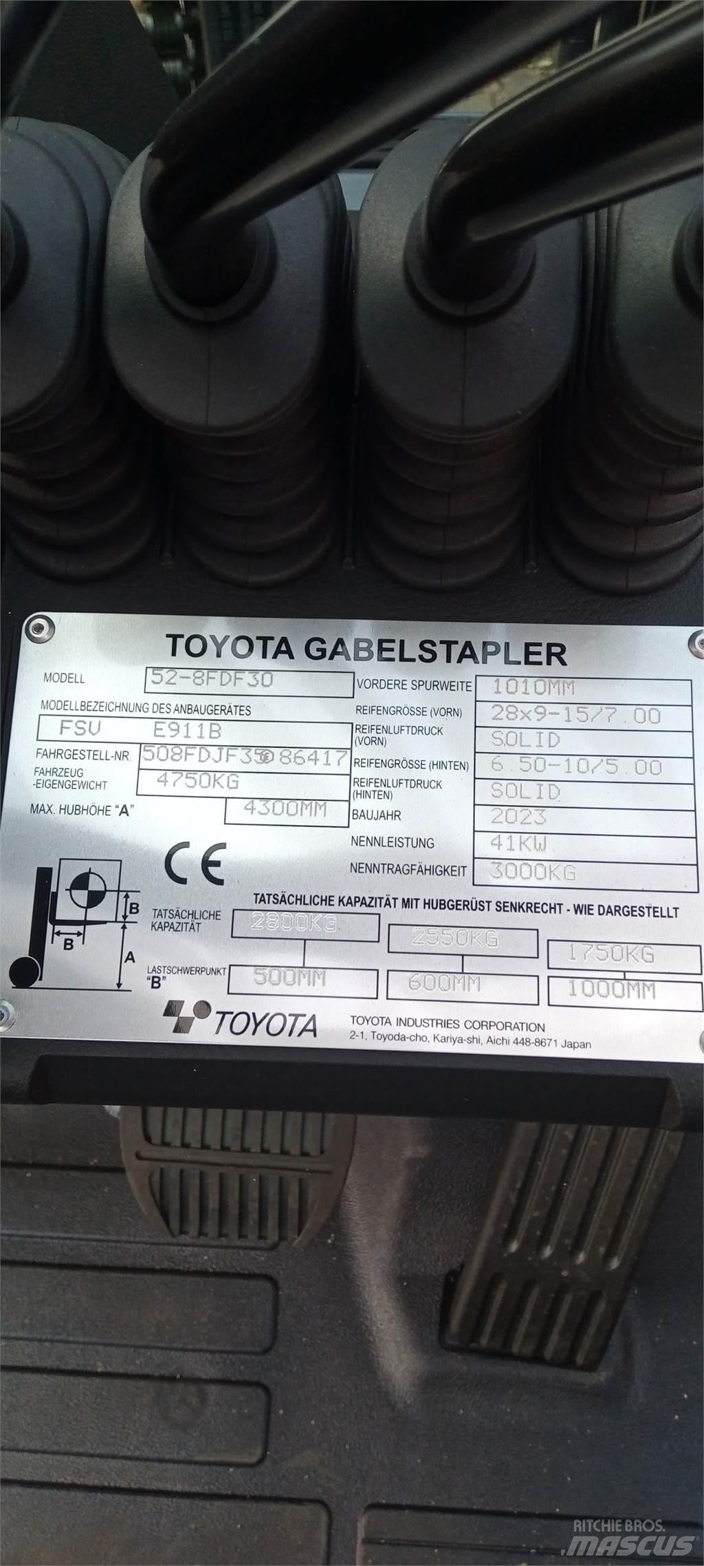 Toyota 52-8FDF30 Diesel heftrucks