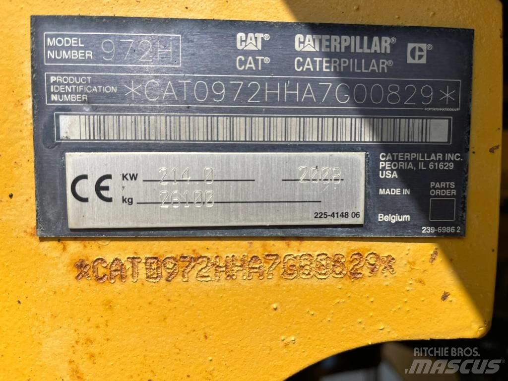 CAT 972 H Wielladers
