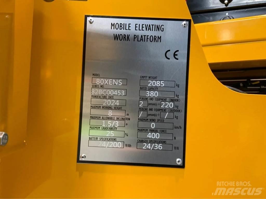 John Deere 80XENS Schaarhoogwerkers