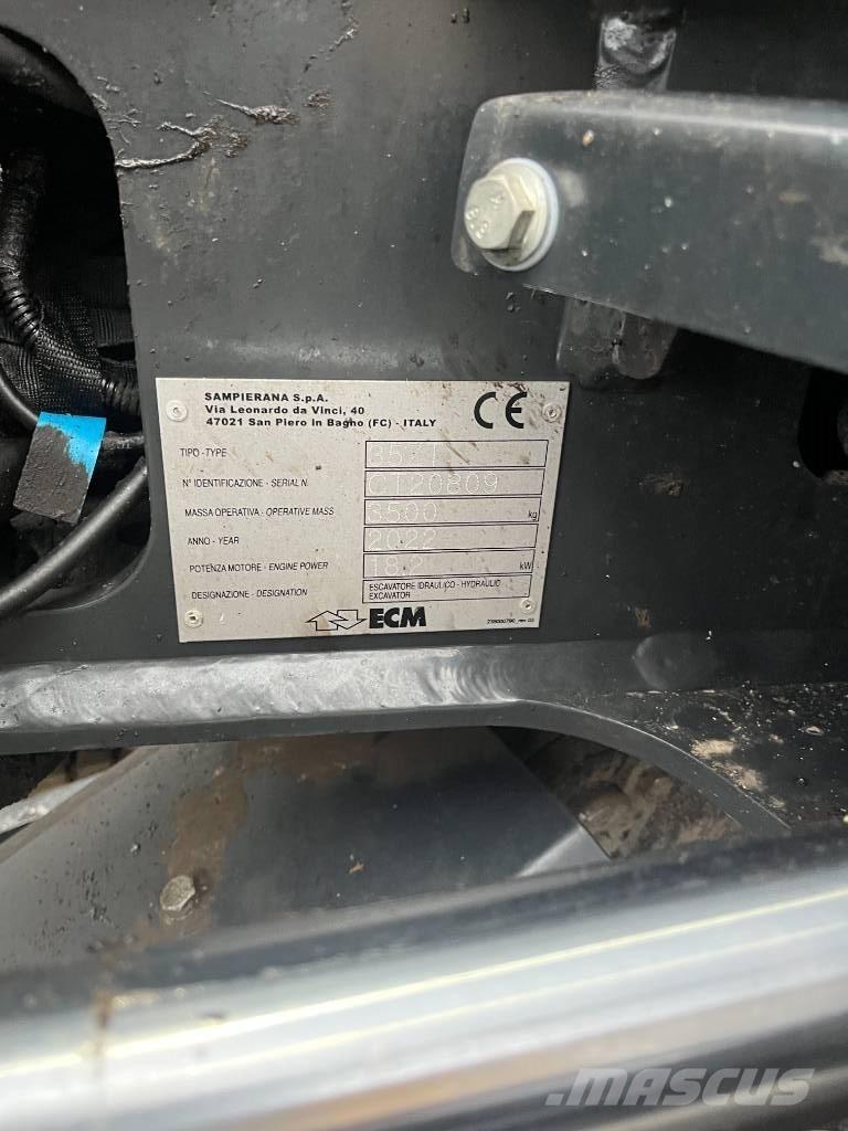 ECM 35 ZT Minigraafmachines < 7t