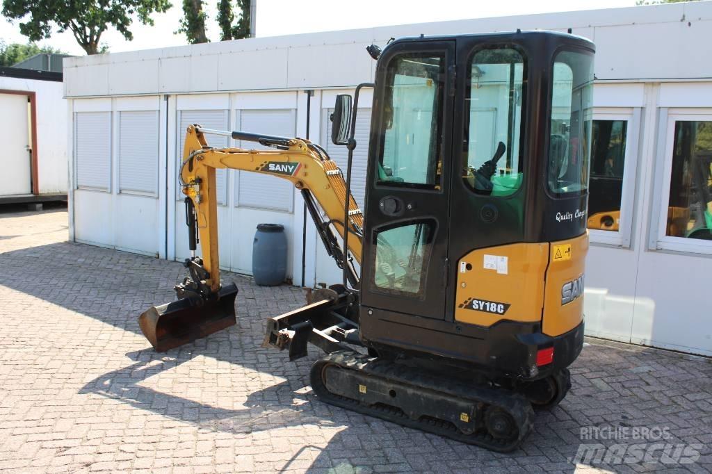 Sany SY 18 C Minigraafmachines < 7t