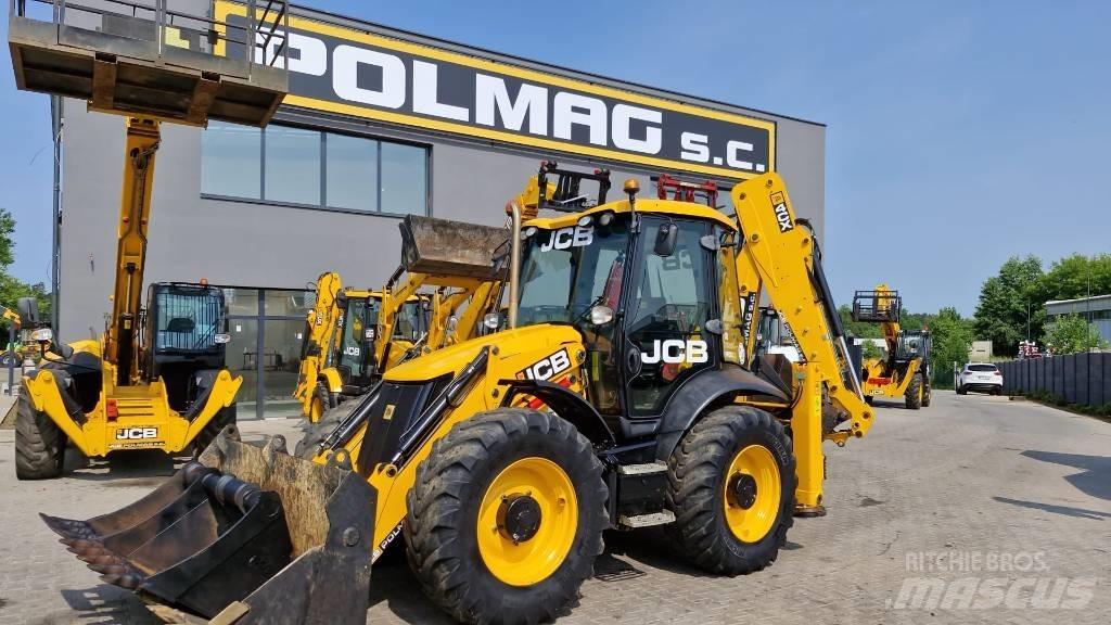 JCB 4 CX Graaf-laadcombinaties