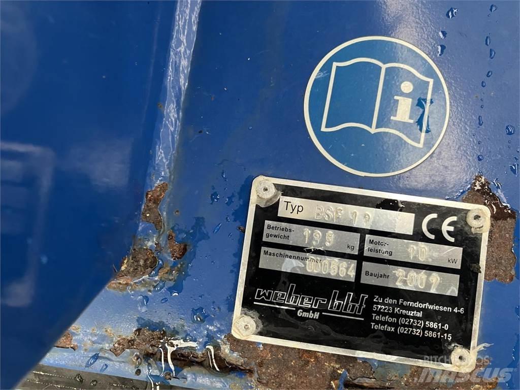 Weber BBF BSF 13 Terreinbeheermachines - overige