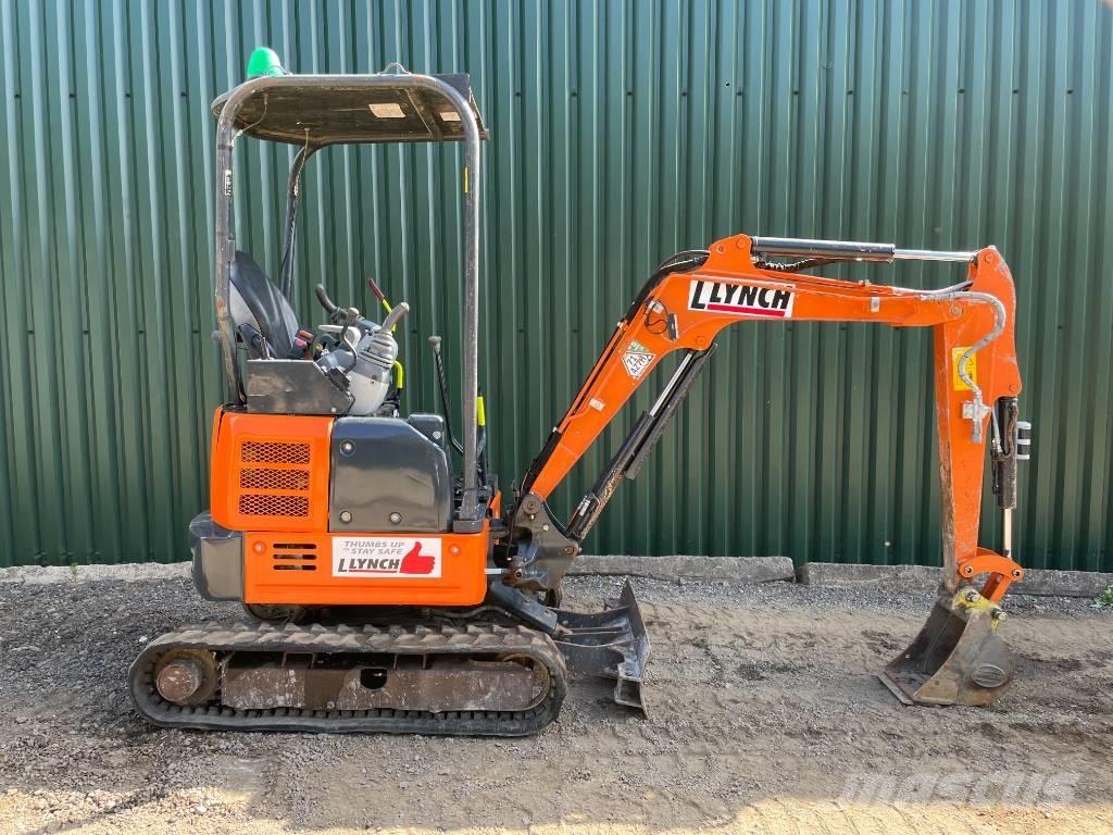 Hitachi ZX 19 U-6 Minigraafmachines < 7t