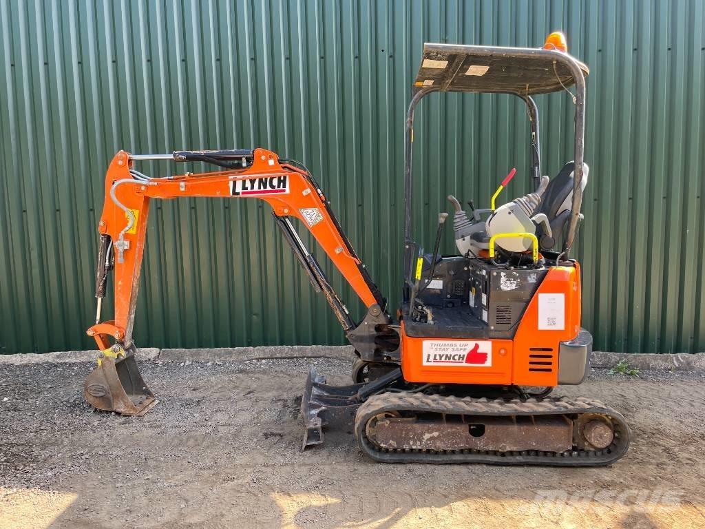 Hitachi ZX 19 U-6 Minigraafmachines < 7t