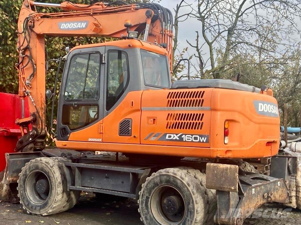 Doosan DX 160 W-3 Wielgraafmachines