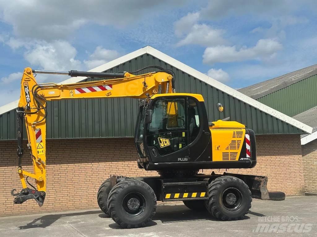 JCB JS145W Wielgraafmachines