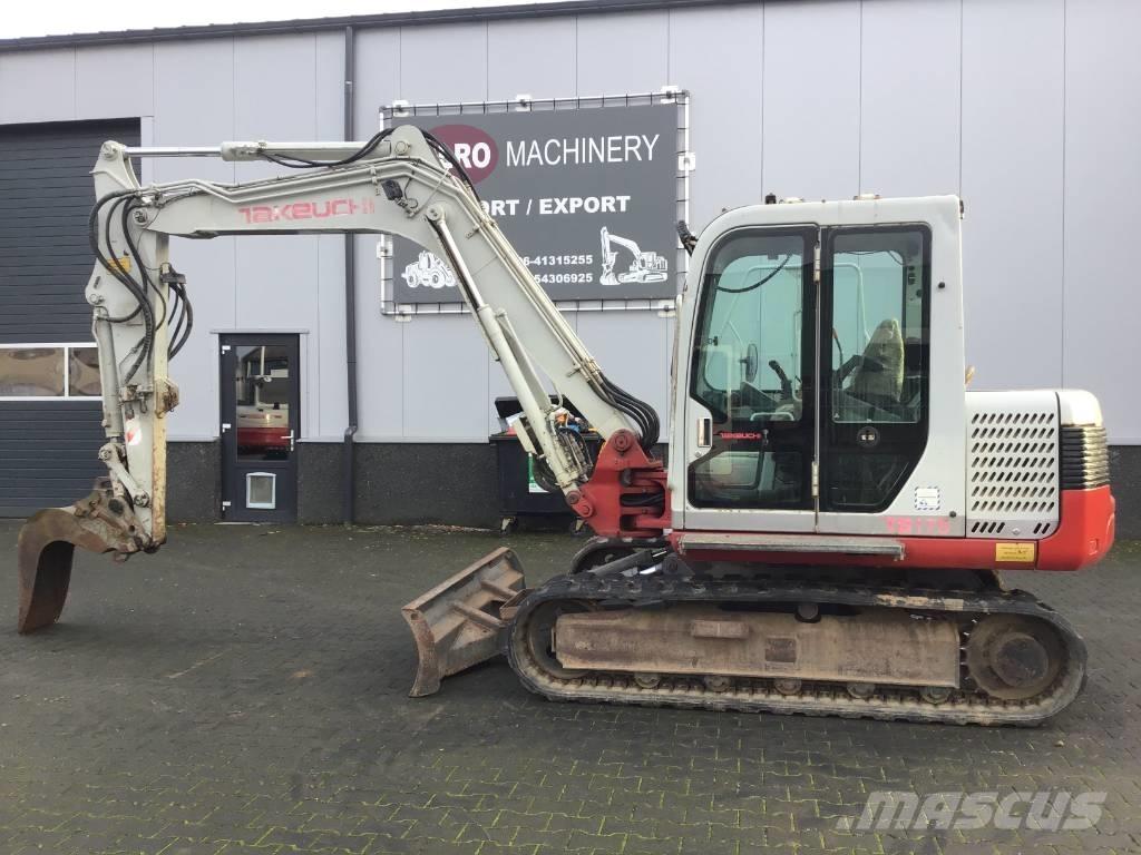 Takeuchi TB 175 Midigraafmachines 7t - 12t