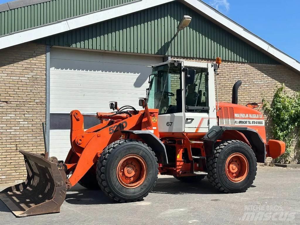 CASE 521D Wielladers