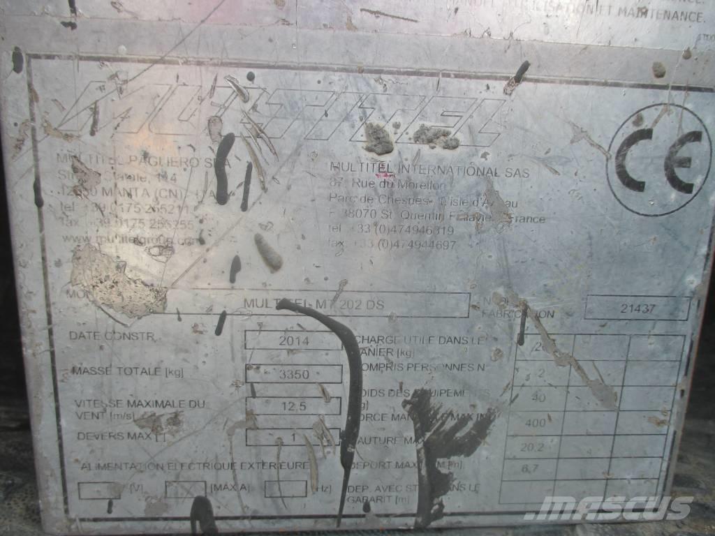 Multitel MT 202 DS Auto hoogwerkers