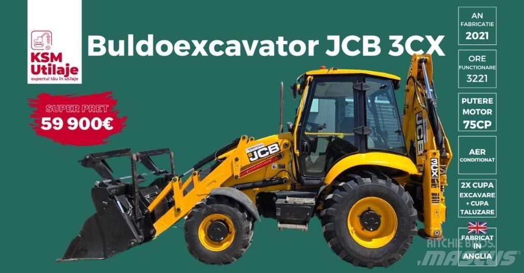JCB 3 CX Graaf-laadcombinaties
