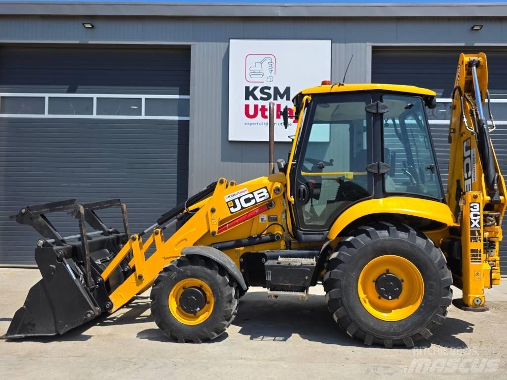 JCB 3 CX Graaf-laadcombinaties