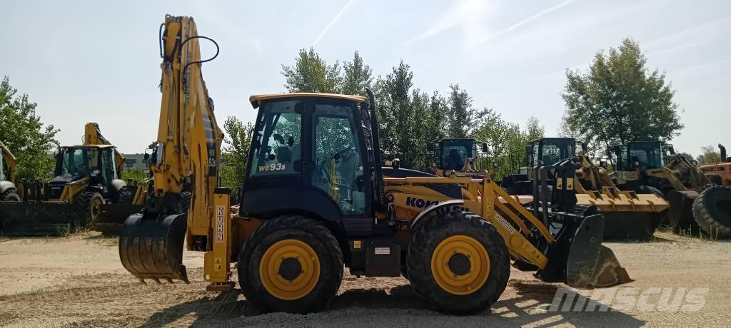 Komatsu WB 93 S-8 Graaf-laadcombinaties