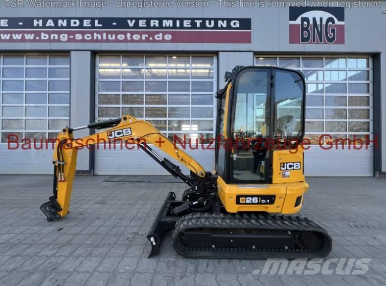JCB 26 C-1 -Demo- Minigraafmachines < 7t