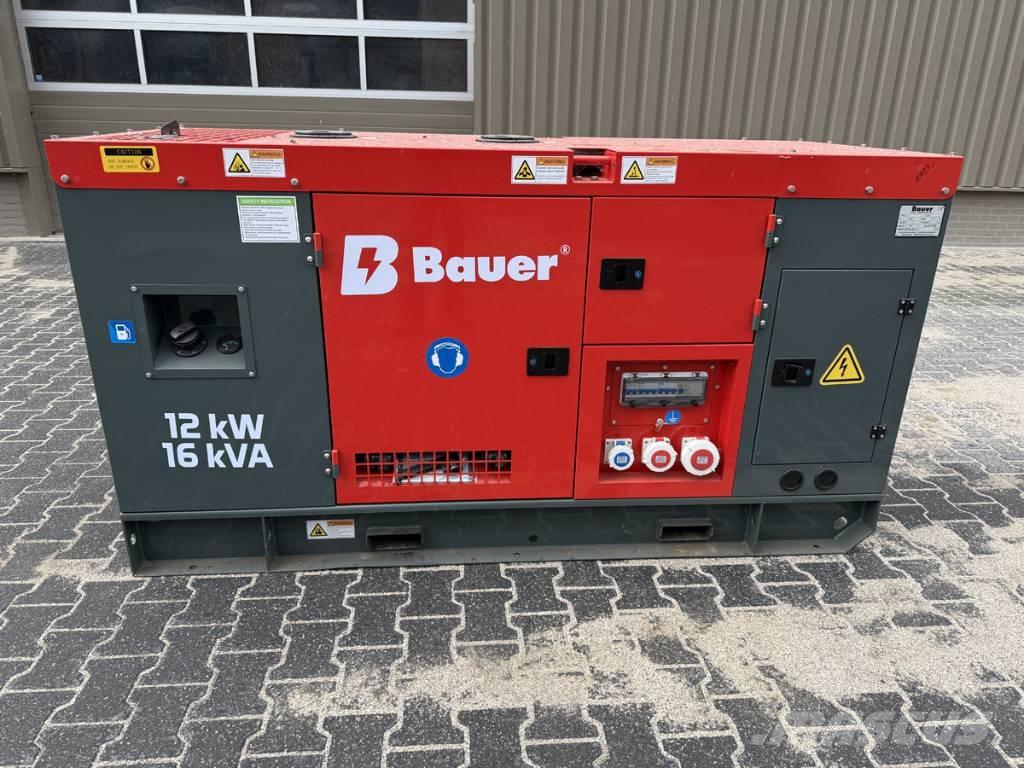 Bauer 15 KVA Diesel generatoren