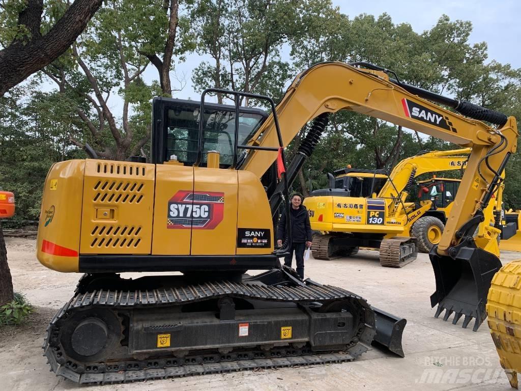 Sany SY 75 C Rupsgraafmachines