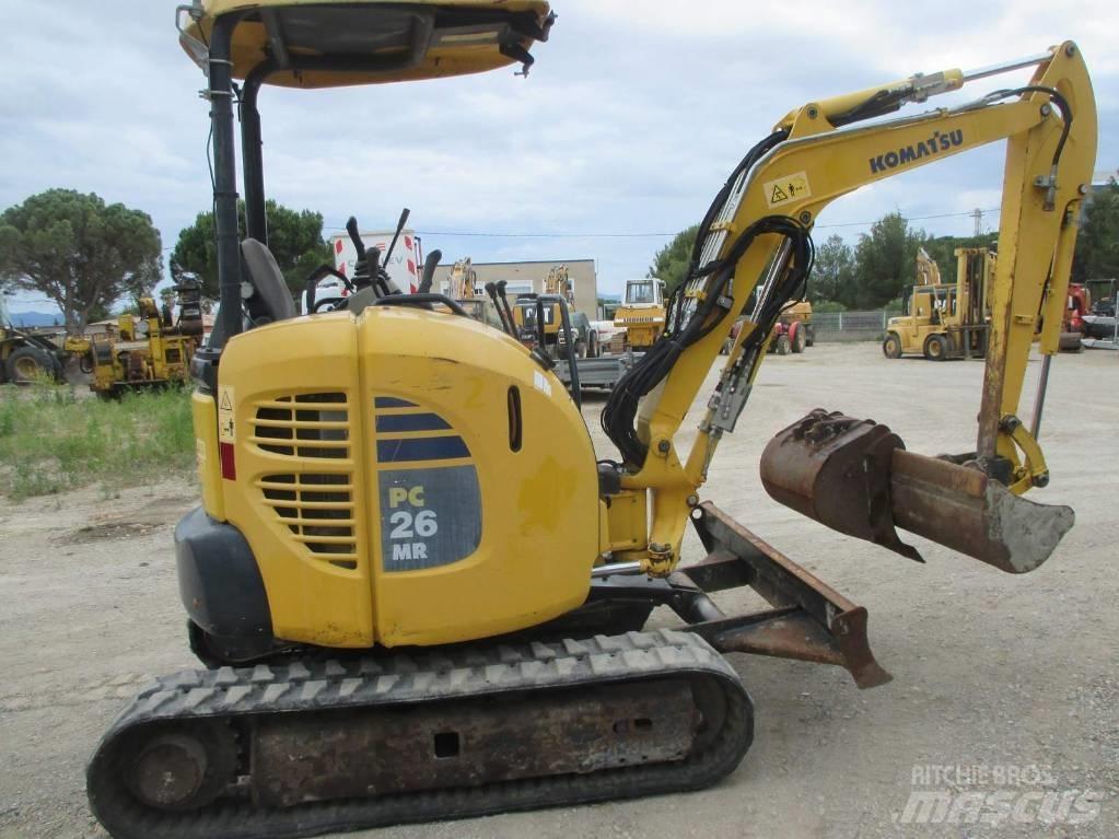 Komatsu PC 26 MR-3 Minigraafmachines < 7t