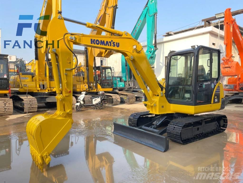 Komatsu PC 56-7 Rupsgraafmachines