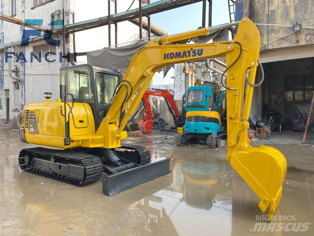 Komatsu PC 56-7 Rupsgraafmachines