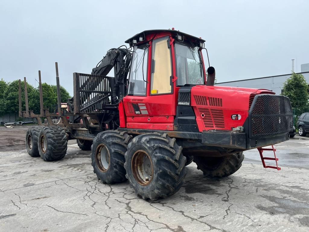 Komatsu 865 Uitrijwagens