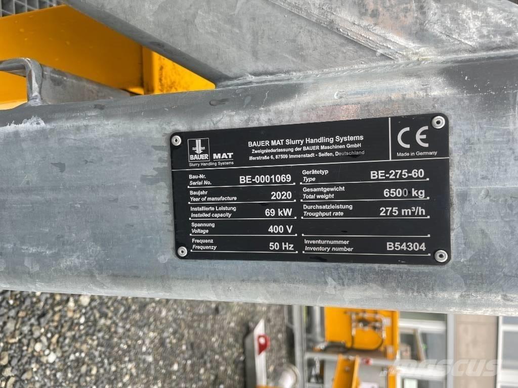 Bauer MAT BE 275-60 Bouw - Overige
