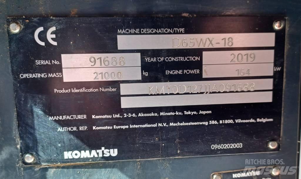 Komatsu D65WX-18 Rupsdozers