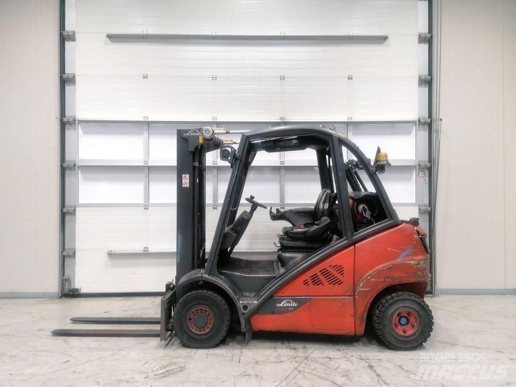 Linde H25T-02 LPG heftrucks
