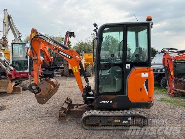 Doosan DX 19 Minigraafmachines < 7t