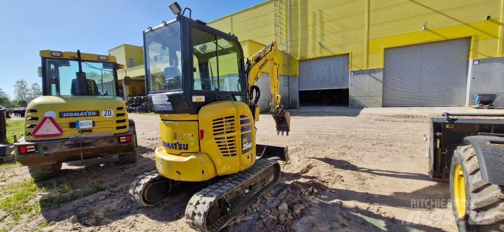Komatsu PC 26 MR Minigraafmachines < 7t