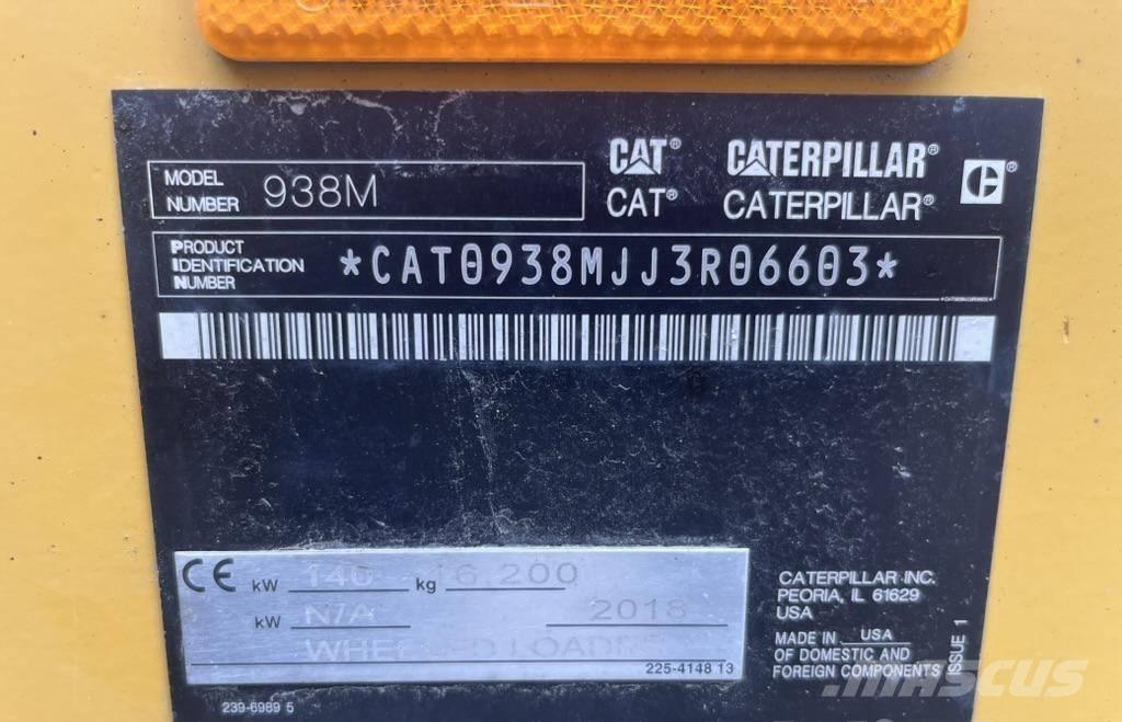 CAT 938 M Wielladers