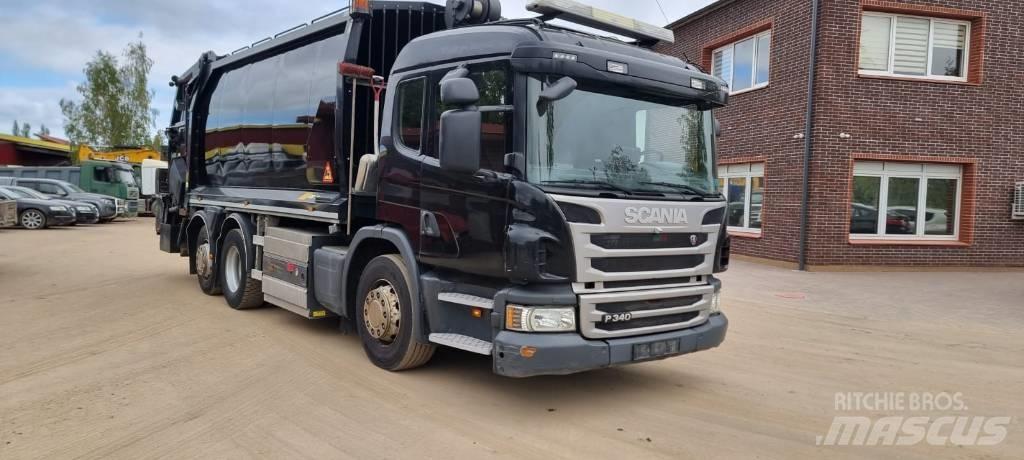 Scania P 340 Gas Vuilniswagens
