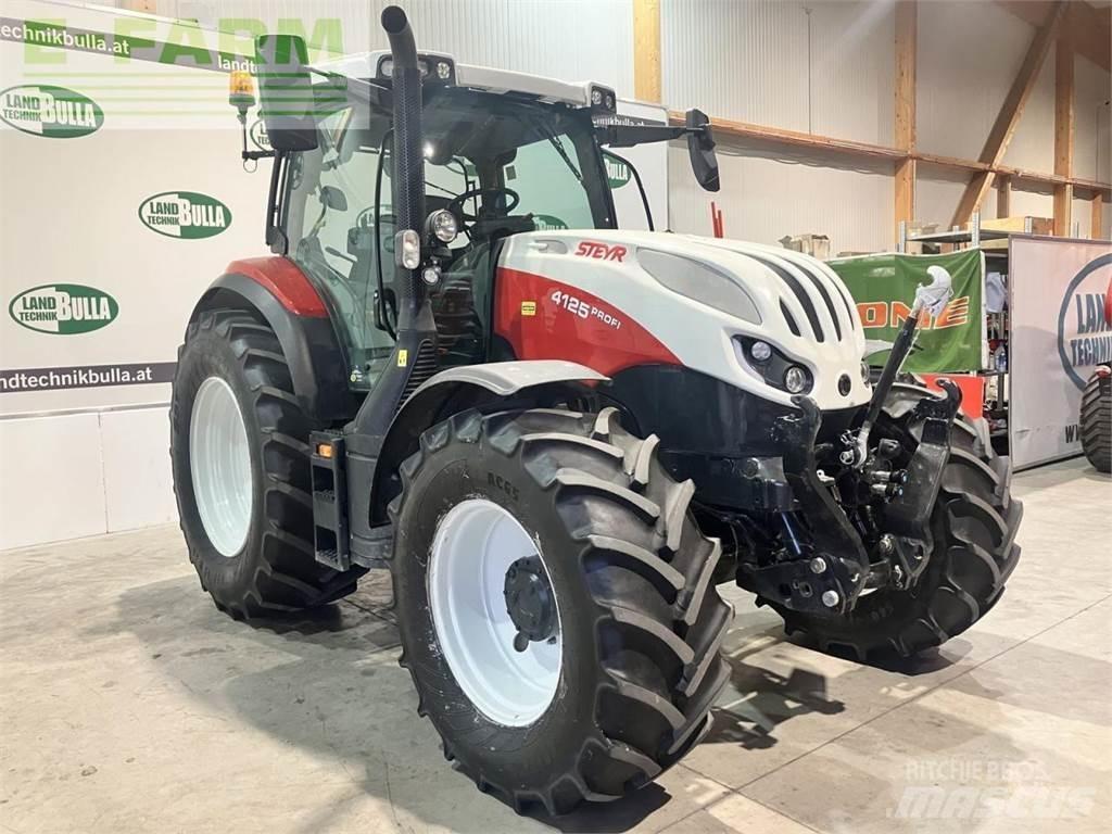 Steyr 4125 profi Tractoren