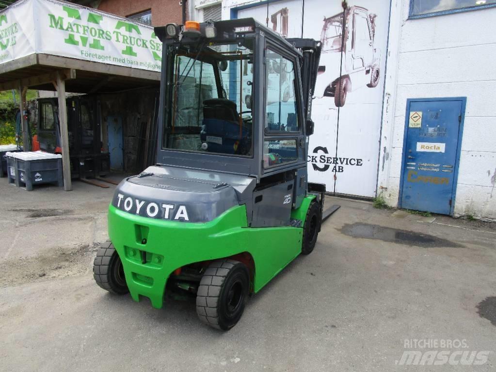 Toyota Elmotvikt Elektrische heftrucks